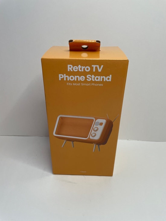 Chug Inc. Other - NIB Retro TV Phone Stand - Orange